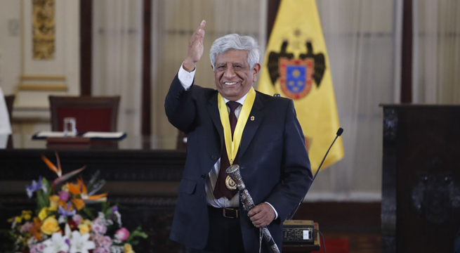 Miguel Romero Sotelo jura como nuevo alcalde de Lima Metropolitana