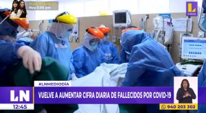 Vuelve a aumentar cifra diaria de fallecidos por COVID-19 en Perú