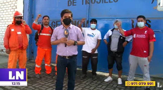 Trujillo: obreros municipales anuncian paro por falta de uniformes y mascarillas