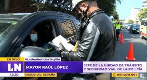 Trujillo: Policía de Tránsito impuso papeletas de infracción educativa a conductores