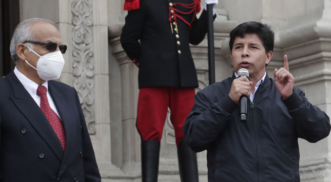 Pedro Castillo anuncia próximos cambios en el Gabinete Ministerial