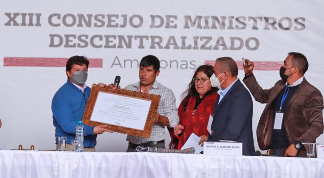 Pedro Castillo en Amazonas: Hemos venido a reconstruir el país y fortalecer la democracia