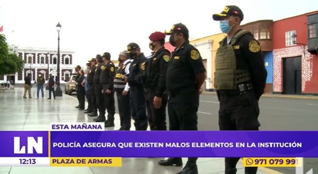 Trujillo: 25 policías fueron condecorados por operativos en estado de emergencia