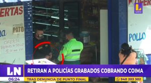 Separan a policías involucrados en presunta entrega de coimas