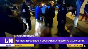 Trujillo: vecinos lincharon a presunto delincuente por intento de robo en casa