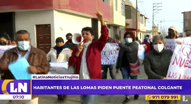 Huanchaco: vecinos piden reposición de puente ante constantes accidentes