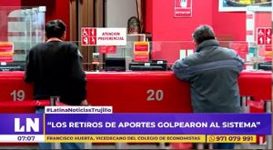 AFP: retiro masivo de aportes golpearon al sistema