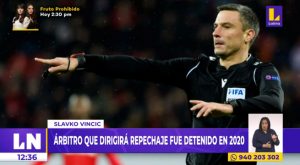 Selección peruana: árbitro que dirigirá repechaje fue detenido en 2020