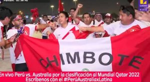 Perú vs Australia: hinchas de la blanquirroja arman la fiesta en el estadio