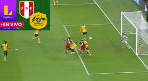 Perú vs Australia: Poste le niega el gol a Edison Flores y sigue el empate
