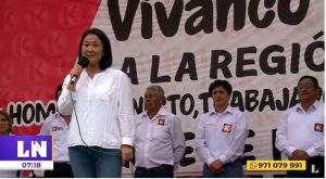 Keiko Fujimori dice que Congreso debe evaluar adelanto de elecciones generales