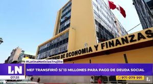 MEF transfirió S/ 13 millones para pago de deuda social