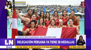 Delegación peruana ya tiene 38 medallas en los Juegos Bolivarianos Valledupar 2022
