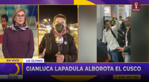 Gianluca Lapadula llegó este miércoles a la ciudad de Cusco