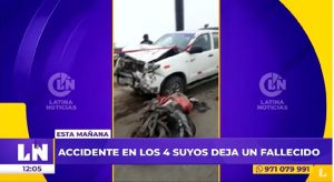 Trujillo: joven motociclista murió tras ser impactado por camioneta