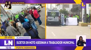Punta Hermosa: sujetos en moto asesinan a trabajador municipal