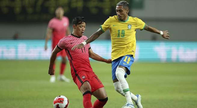 Brasil golea 5-1 a Corea del Sur en amistoso, Neymar marca doblete de penal