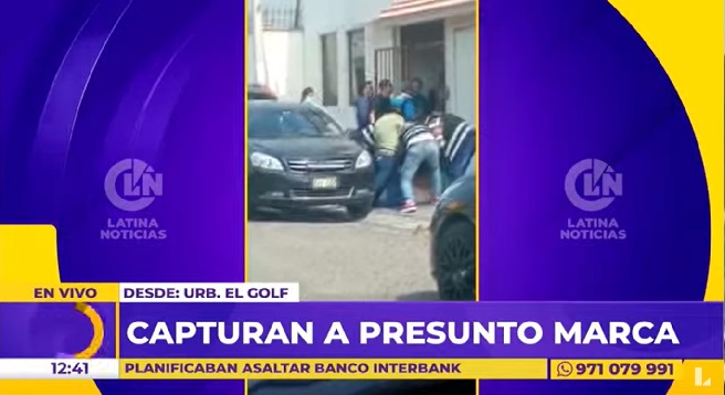 Trujillo: capturan a presunto marca que planeaba asaltar banco con cómplices