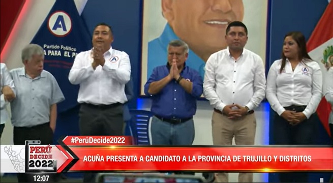 César Acuña presentó a sus candidatos para las Elecciones Regionales y Municipales del 2 de octubre