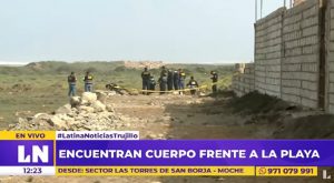 Moche: hallan el cadáver de un joven hombre cerca de la playa