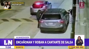 Surco: delincuentes encañonan y roban a cantante de salsa