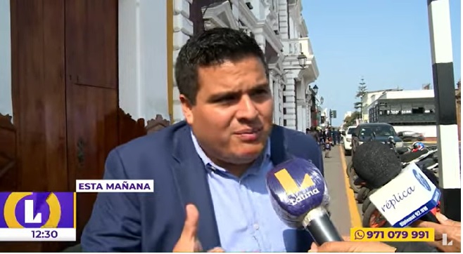 Diego Bazán criticó a ministro del Interior: “Va a venir a Trujillo sin un efectivo policial”