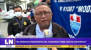 Congresista Enrique Alva dice que próximo presidente del Congreso debe ser de provincia