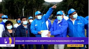 La Libertad: EsSalud anunció construcción de dos hospitales en Huamachuco y Guadalupe