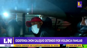 Exfutbolista John Galliquio fue detenido por violencia familiar