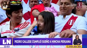 Pedro Gallese cumplió sueño a pequeña hincha peruana en Barcelona