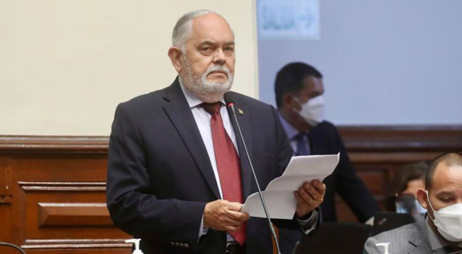 Congresista Jorge Montoya defiende aumento del presupuesto de la función parlamentaria