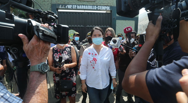 Keiko Fujimori: Corte Suprema desestima pedido para restablecerle prisión preventiva