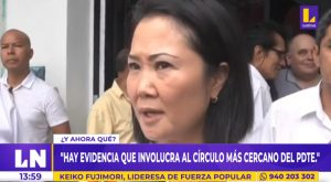 Keiko Fujimori: «Creo que el presidente Castillo debería renunciar»