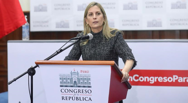 María del Carmen Alva asegura que no postulará a la reelección: “No está ni en mi agenda”