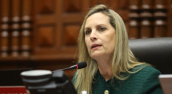 María del Carmen Alva descarta postular a la reelección como presidenta del Congreso