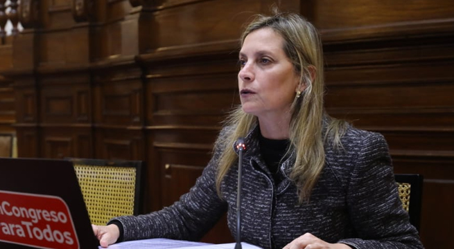 María del Carmen Alva sobre audio filtrado: «La vacancia no está en agenda»