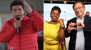 Pedro Castillo extiende su saludo a Gustavo Petro tras ganar la presidencia en Colombia