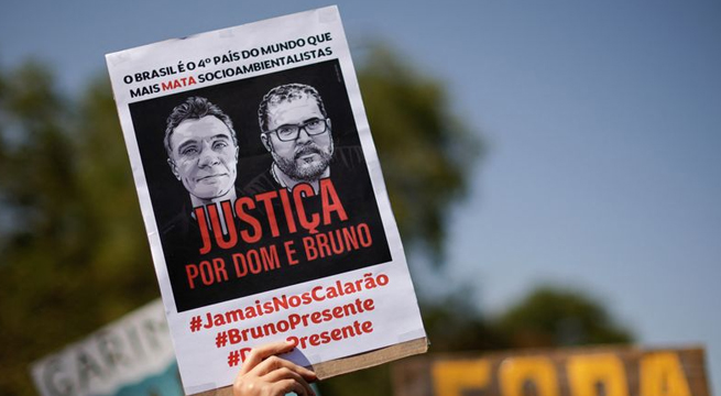 Policía de Brasil identifica a cinco sospechosos más en asesinato de periodista británico