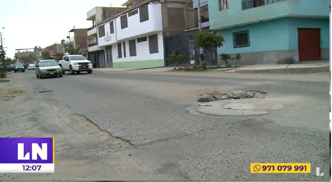 Trujillo: vecinos denuncian pistas en pésimo estado en calles de La Esperanza
