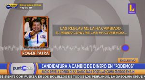 Podemos Perú expulsa a candidato por SJM tras audios de cobro de cupos