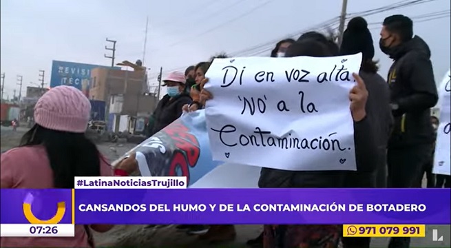 Trujillo: piden reubicación de botadero de basura por contaminación y enfermedades respiratorias