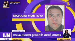 Comas: buscan a feminicida que golpeó y atropelló a expareja