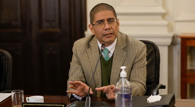 Ministro del Interior sobre moción de censura: “Es el derecho del Congreso y lo voy a respetar”