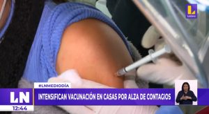 Intensifican vacunación en casas por alza de contagios de COVID-19