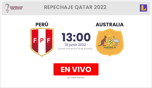 HOY En VIVO Streaming Perú vs Australia por Latina