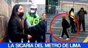 La sicaria del Metro de Lima le disparó a vendedora ambulante
