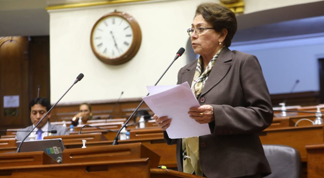 Congreso: Gladys Echaíz encabeza la cuarta lista para la elección de la Mesa Directiva