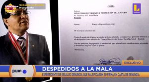 Expresidente de EsSalud denuncia que falsificaron su firma en carta de renuncia