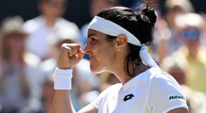 Tunecina Jabeur definirá Wimbledon, se convierte en primera árabe en la final de un Grand Slam