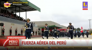 Integrantes de la Fuerza Aérea del Perú desfilaron en la Gran Parada Militar